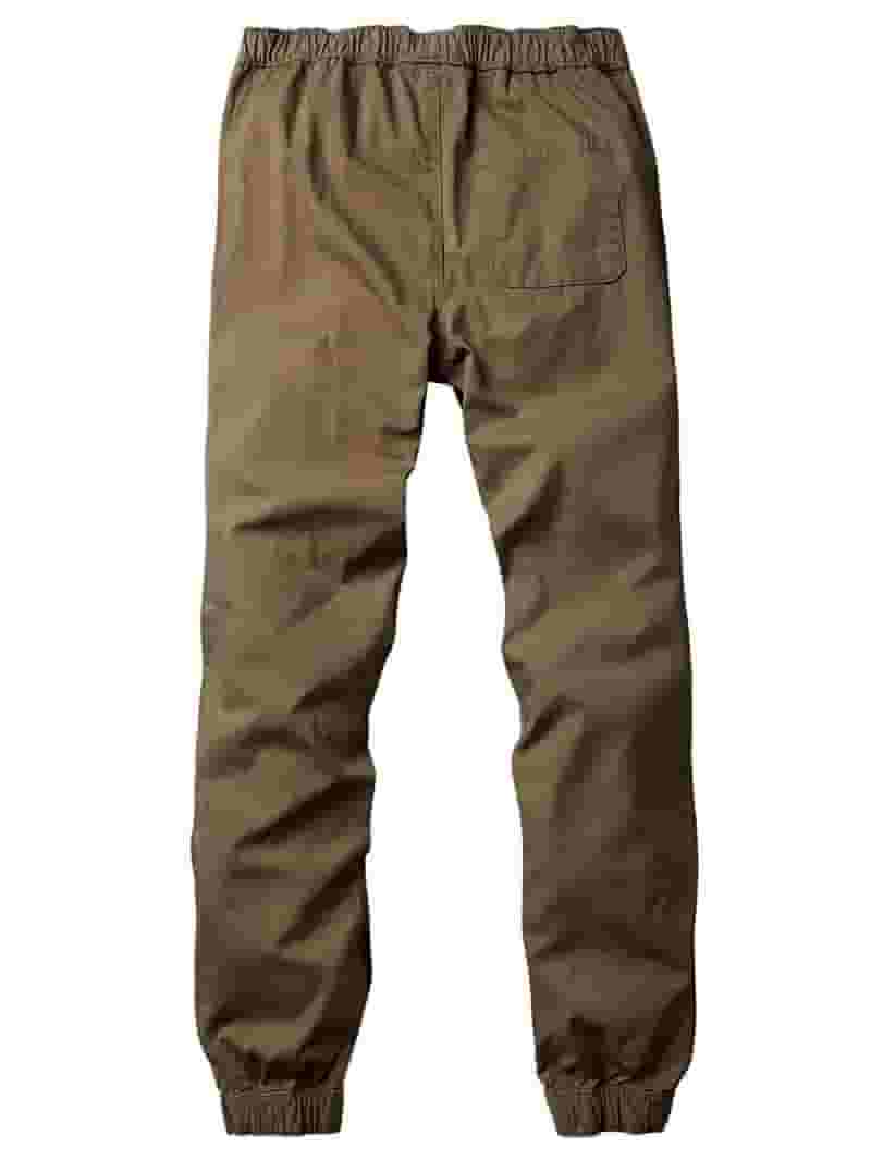 Matchstick Men's Chino Jogger Pants Elastic Waist Casual Matchstick Men's Chino Jogger Pants Elastic Waist Casual