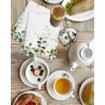 thumbnail image 4 of Sage Green Eucalyptus Leaves Kitchen Dish Towels for Drying Dishes Set of 3, Spring Botanical Floral Waffle Weave Microfiber Hand Tea Bathroom Towels Quick Dry & Absorbent Towel 15.7x23.6, 4 of 7