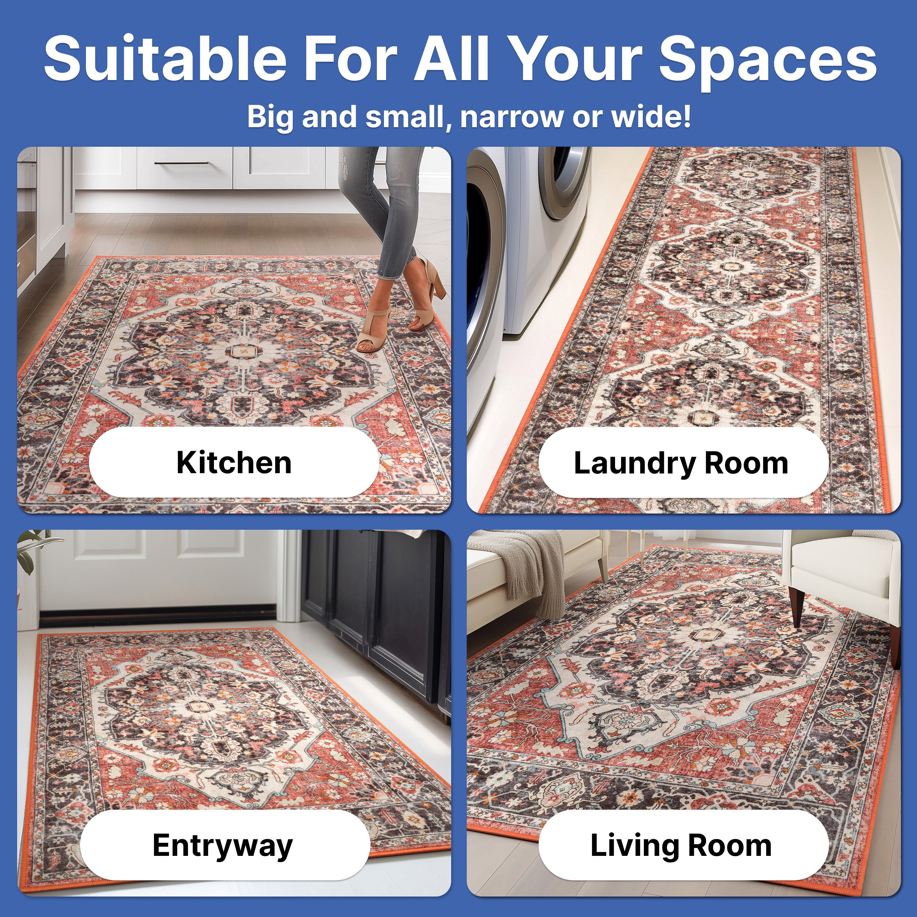 Well Woven Kings Court Zazzu Traditional Medallion Oriental Multi 2'7" x 9'10" Runner Rug