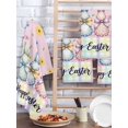 thumbnail image 2 of Easter Bunny Kitchen Dish Towels for Drying Dishes Set of 2, Spring Watercolor Polka Dot Flower Plaid Pink Waffle Weave Microfiber Hand Tea Bathroom Towels Quick Dry & Absorbent Towel 15.7x23.6, 2 of 7