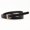 Black, variant on Women Skinny Candy Color Shiny Faux Leather Belt Dress Jeans Waistband