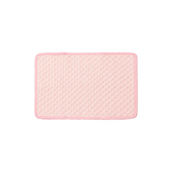Leodye 1PCS Anti-slip Pet Cool Sleeping Pad Reusable Washable Cooling Bed for Puppies Kittens Indoor Sofa Crate Hot Weather Cooling Cushion -39.37x27.56in