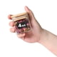 thumbnail image 3 of Frascos para Almacenamiento de Alimentos SHOWIN Cuadrados 113ml Paquete de 12 con Tapa de Bambú, 3 of 9