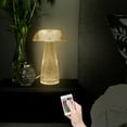 Xtreme Lit Neon MultiColor Mushroom LED Tabletop Touch Lamp, with