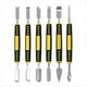 thumbnail image 5 of 6 Piezas Herramienta de Reparación Electrónica, Kit de Herramientas Reparación Apertura de Palanca,Herramienta Apertura Tableta y Computadora,Spudger de Metal Pequeño para Apertura, 5 of 10