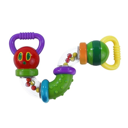 World of Eric Carle, The Very Hungry Caterpillar Zig Zag Caterpillar Rattle