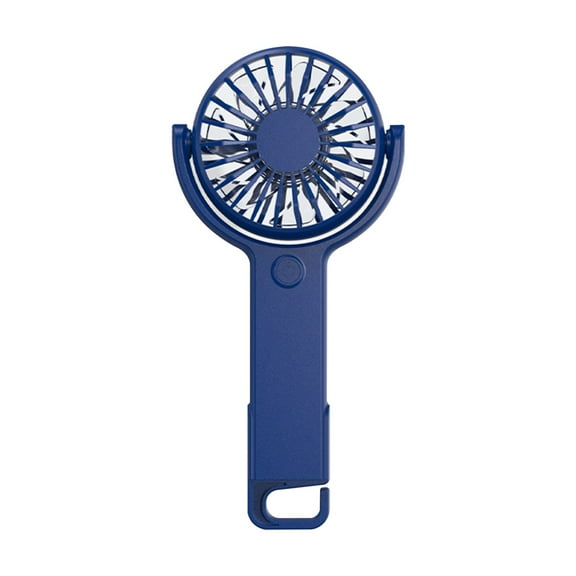 Mouliraty Rotatable Handheld Mini Fan with Lanyard, 5 Speed Adjustable, USB Rechargeable Mini Fan, Suitable for Outdoor Travelling or Home Use