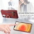 thumbnail image 4 of Compatible con iPhone SE, Funda GANGXUN con soporte magnético y tarjetero, 4 of 4