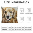 thumbnail image 5 of Nawypu  It’s Not Dog Hair It’s Golden Glitter Throw Pillow Covers, Painting Golden Retriever Gifts for Dog Lover. (Golden Retriever), 5 of 5