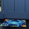 thumbnail image 2 of Deep Blue Crab Swimming in Coral 30 x 20 Inches Accent Throw Rug, 2 of 2