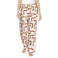thumbnail image 2 of Goofa Dachshund Dog Printed Soft Pajama Pants for Women, Wide Leg Comfy Casual Lounge Yoga Pants-Medium, 2 of 9