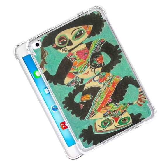 Compatible with iPad Pro 10.5 inch Phone Case, Mexican-Art-4 Case Silicone Protective for Teen Girl Boy Case for iPad Pro 10.5 inch