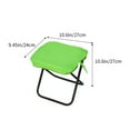 thumbnail image 3 of Wzzjkit Folding Chair Small Horse Tie Pocket Hand Stool Camping Chairs Lazy New Out and About Carry Mini Chair Stools Folding Chairs, 3 of 6