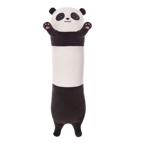 Amdohai Coussin en Peluche Doux Panda Koala en Forme de Peluche Jouet en Peluche Long Coussin à Câliner Mignon Coussin de Sofa pour Enfants Garçons Filles Petite Amie Cadeau d'Anniversaire Vacances