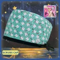thumbnail image 3 of Gorro de enfermería para hombre y mujer, 100 % algodón, para cirujano, dentista, veterinario, chef, trabajo, estampado, Baotou, para cirugía, enfermera médica, 3 of 5