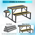 thumbnail image 3 of QinaQin Portable 2-Tier RV Steps with Handrail, Non-Skid Alloy Steel Entry Ladder for Camper or Pool, 3 of 7