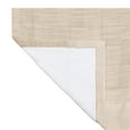 thumbnail image 5 of Linen Textured Pinch Pleat Curtain for Living Room, Room Darkening Window Curtain Panel for Bedroom, Privacy Drape with Double Layer (72 x 84 Inches, 1 Panel, Sand Beige) outdoor curtains, 5 of 6