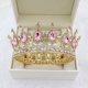 thumbnail image 1 of Zhuge Tiara de boda para novia, diadema de princesa, corona de novia, joyería para el cabello con diamantes de imitación de cristal, decoración para princesa, novia, cumpleaños, graduación, boda (I), 1 of 4