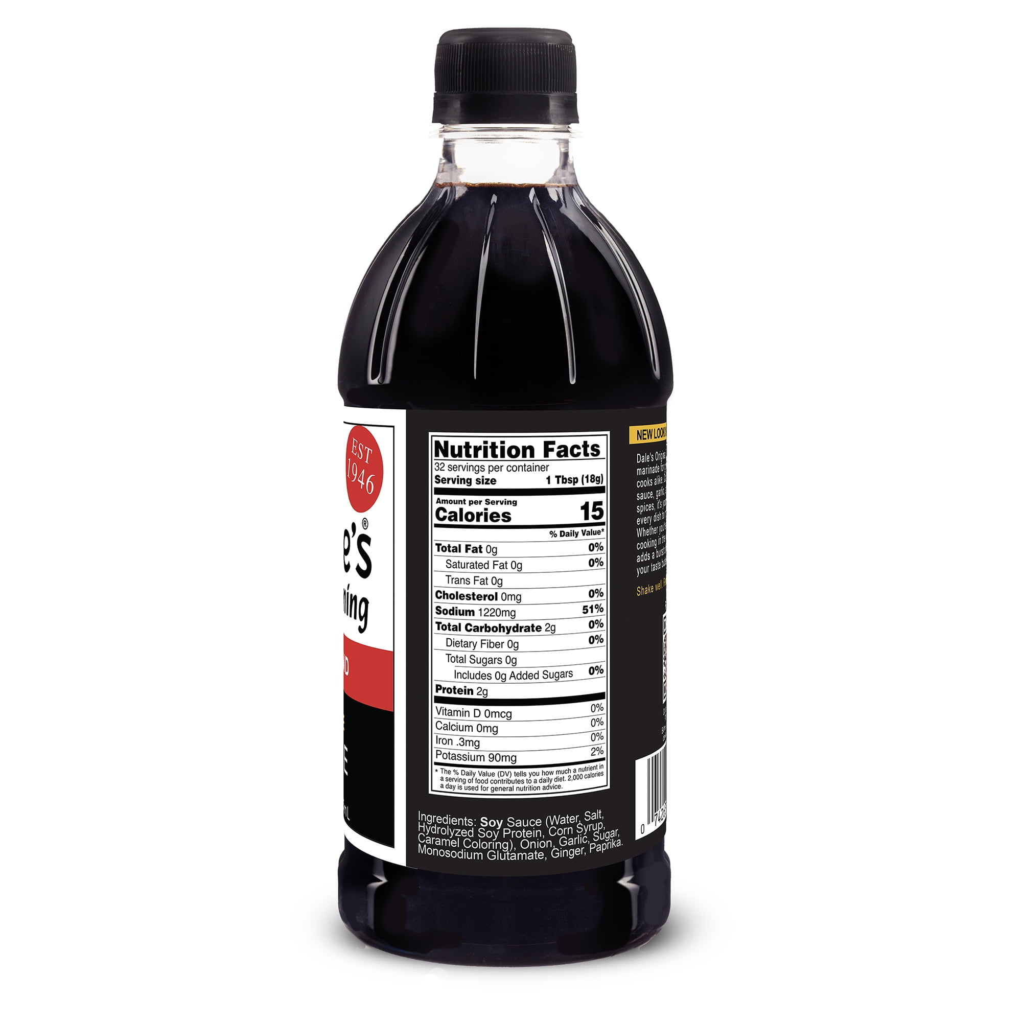 Dale's Seasoning, Steak Seasoning, 16 fl. oz. Bottle, Liquid Marinade