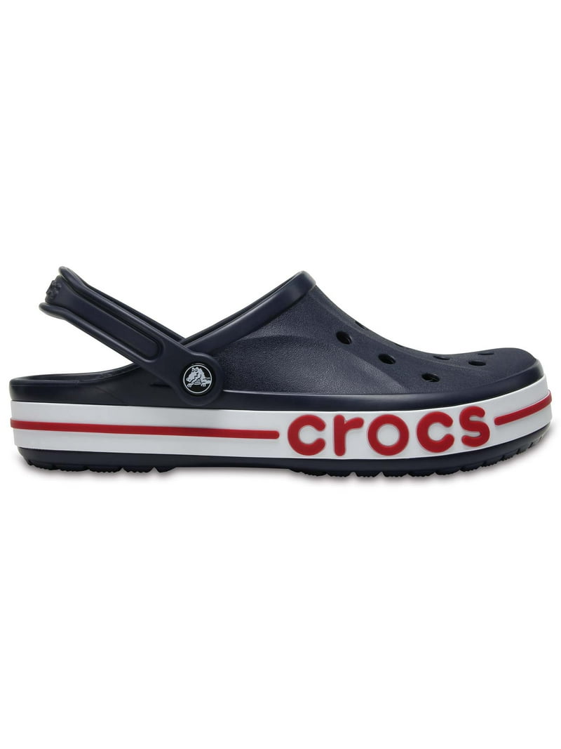 Crocs Unisex Bayaband Clog Slip On Sandals Adult Mens Size 8 / Women 10 Black Crocs Bayaband Clog - Lightweight & Flexible Croslite Foam  main image 2