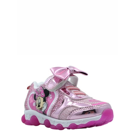 Minnie Mouse Toddler Girls' Lighted Athletic Shoe