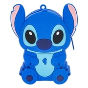 Disney Stitch Lip Gloss Set with Silicone Character Bag, Kids Ages 3+, 4-Pieces