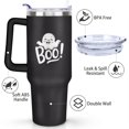 thumbnail image 3 of 40 OZ Happy Halloween Cup with Handle Double Wall Vacuum Insulation Travel Coffee Mug Gift for Travel Commuting, 3 of 7