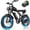 20''-1000W 48V 15AH-25MPH, variant on Ridstar Electric Bicycle for Adult,1500W 35MPH,48V 20Ah E-Bike,20’’Fat Tire,Full Suspension Mountain Bike UL2849