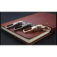 thumbnail image 4 of Qarigey Llavero Animal Head Impreso Patrón Llavero A prueba de decoloración Resistente al desgaste Broche de metal Snap Hook Holder Accesorio Hombres Accesorios de disfraces Oro Qarigey AP014080-01, 4 of 6