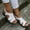 White, variant on Lilgiuy Walking Sandals for Women Fashion Solid Color Anti-Slip Comfortable Sandals Casual Flip Flops Slip On Sandals Women Dressy Summer Flat Slippers