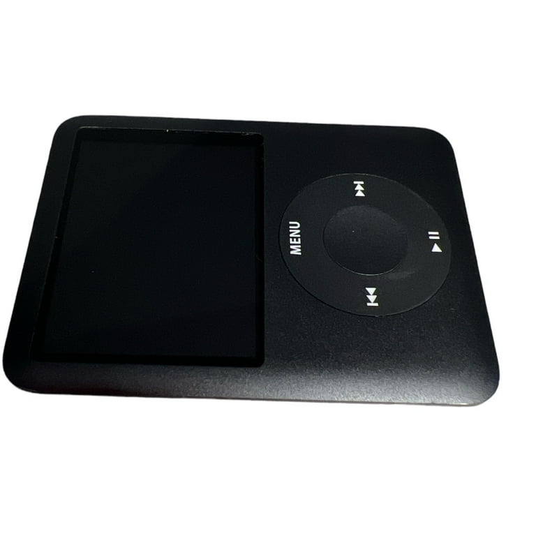 Pre-Owned Apple iPod Nano 3rd Generation 8GB Black + 1 YR CPS