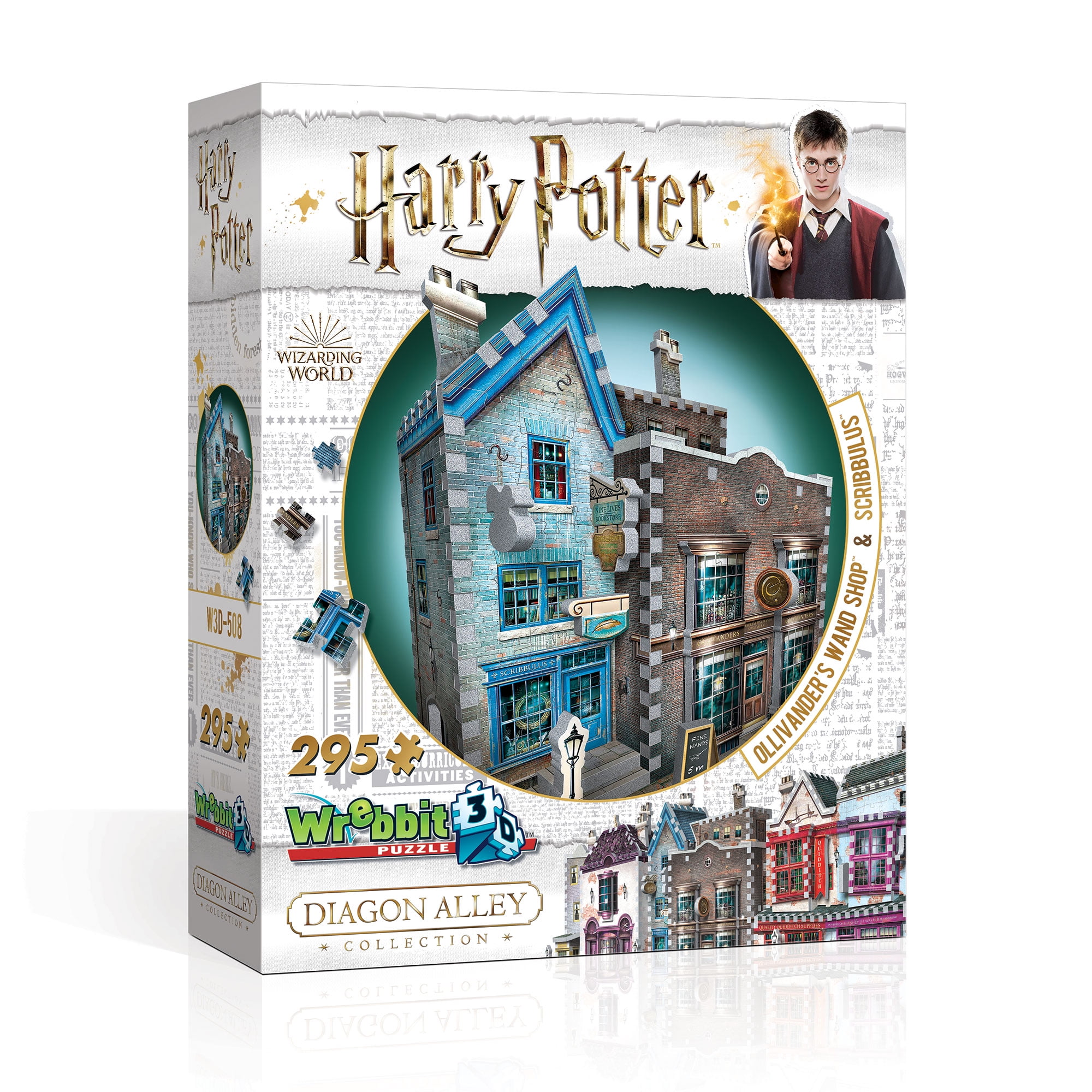 W3D-1009 Wrebbit Harry Potter Hogwarts Express 3D Puzzle for sale online 406 Piece 