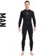 thumbnail image 5 of Soidarity BUCEO SAIL 3MM Trajes de neopreno SCR Traje de buceo de neopreno Traje de baño Resistente al desgaste Traje de surf con protección Deportes acuáticos Negro S, 5 of 6
