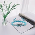 thumbnail image 6 of Osdhezcn Adjustable Butterfly Charm Bracelets Handmade Braided Rope Friendship Matching Bracelets Friendship Summer Jewelry, 6 of 8