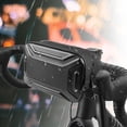 thumbnail image 1 of Bolsa para cuadro delantero de bicicleta de 3 l para ciclismo de montaña, ideal para actividades al aire libre. Negro, 1 of 8