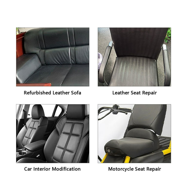 Waterproof Synthetic Leather Fabric Marine Vinyl Upholstery Faux Leather Sheet Cover & Replace for Furniture Decoration,Car Seat,Boat Sew, Size: 12 x