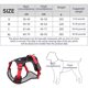 thumbnail image 5 of Arnés para perros sin tirones, arnés reflectante para perros, arnés ajustable para mascotas con 2 clips para correa, arnés para perros con asa (negro), 5 of 7