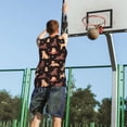 thumbnail image 5 of Honeii Labrador Retriever Dog print basktball shirt for men and women, Unisex basketball jersey for Theme party-XX-Large, 5 of 6