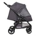 thumbnail image 6 of Baby Trend Passport Carriage Stroller with Privacy Net, Silver Sky Grey, 6 of 9