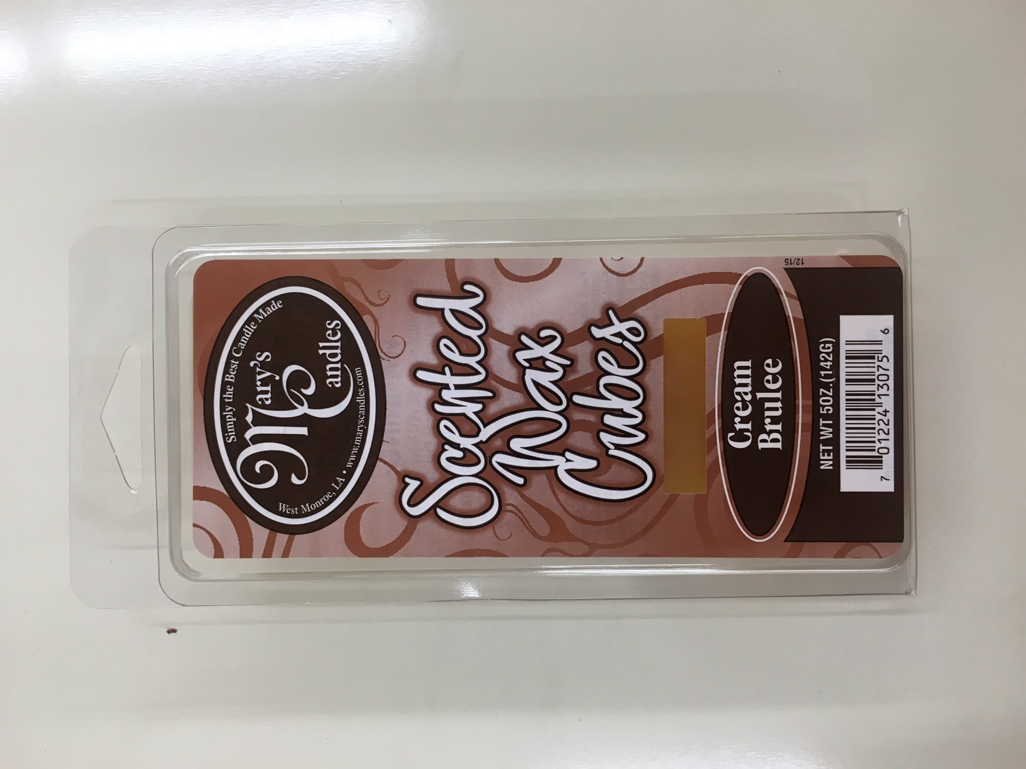 Mary's Candles Scented Wax Melts, Cream Brulee