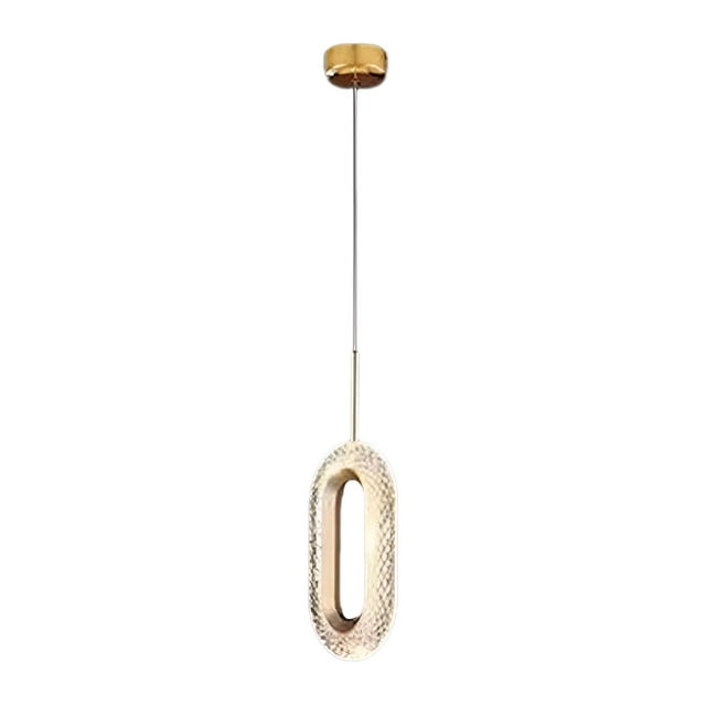 Bunblic Hanging Chandelier Light Fixture, LED Pendant Light, Bedroom Cafe Lighting Adjustable Cord Length Nordic Ceiling Hanging Lamp