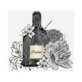 thumbnail image 3 of Gango Home Decor Vertical Perfume III & IV by Incado (Ready to Hang); Two 12x12in Black Framed Prints, 3 of 5