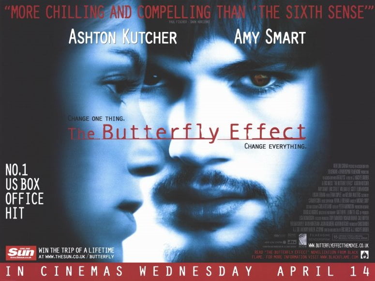 The Butterfly Effect movie POSTER (Style B) (11" x 17") (2004