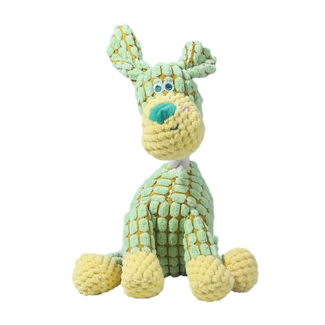 Peluche indestructible para perros, juguete masticable con sonido, juguete para la dentición de cachorros para perros pequeños, medianos y grandes, masticadores agresivos.