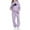 Purple, variant on BLVB Girls Boys 2 Piece Tracksuit Sweatsuits Sets Star Print Hooded Sweatshirt and Jogger Sweatpants Clothing Sets for Toddler Kids