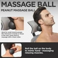 thumbnail image 5 of OASIS 5 in 1 Foam Roller Set with Peanut Massage Ball, Curved Muscle Brush - Yoga Roller, Massage Ball, Trigger Point Triangle for Deep Tissue Relief (Black), 5 of 16