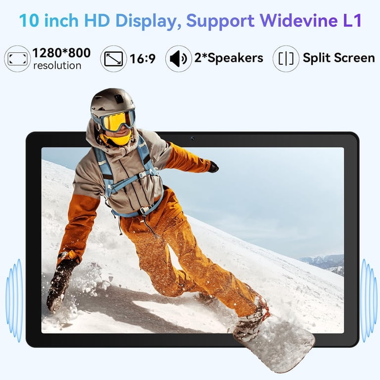 2025 Latest Android 15 Tablet - Tablet 10 Inch with 22GB + 128GB +