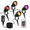 4 lights, variant on 6 Lights RGBW Outdoor LED Spotlights with Timer for Yard Garden Landscape Lighting