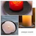 thumbnail image 2 of 2 portavelas de placa de hierro, candelabros de metal, base de pedestal para velas, 2 of 6