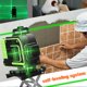 thumbnail image 5 of Herramienta de nivelación de función de autonivelación de 3 ° de nivel láser de 16 líneas multifuncional, 5 of 8